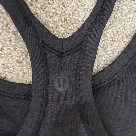 Lululemon Racerback Ribbed Tank Black - Picture 3 of 3